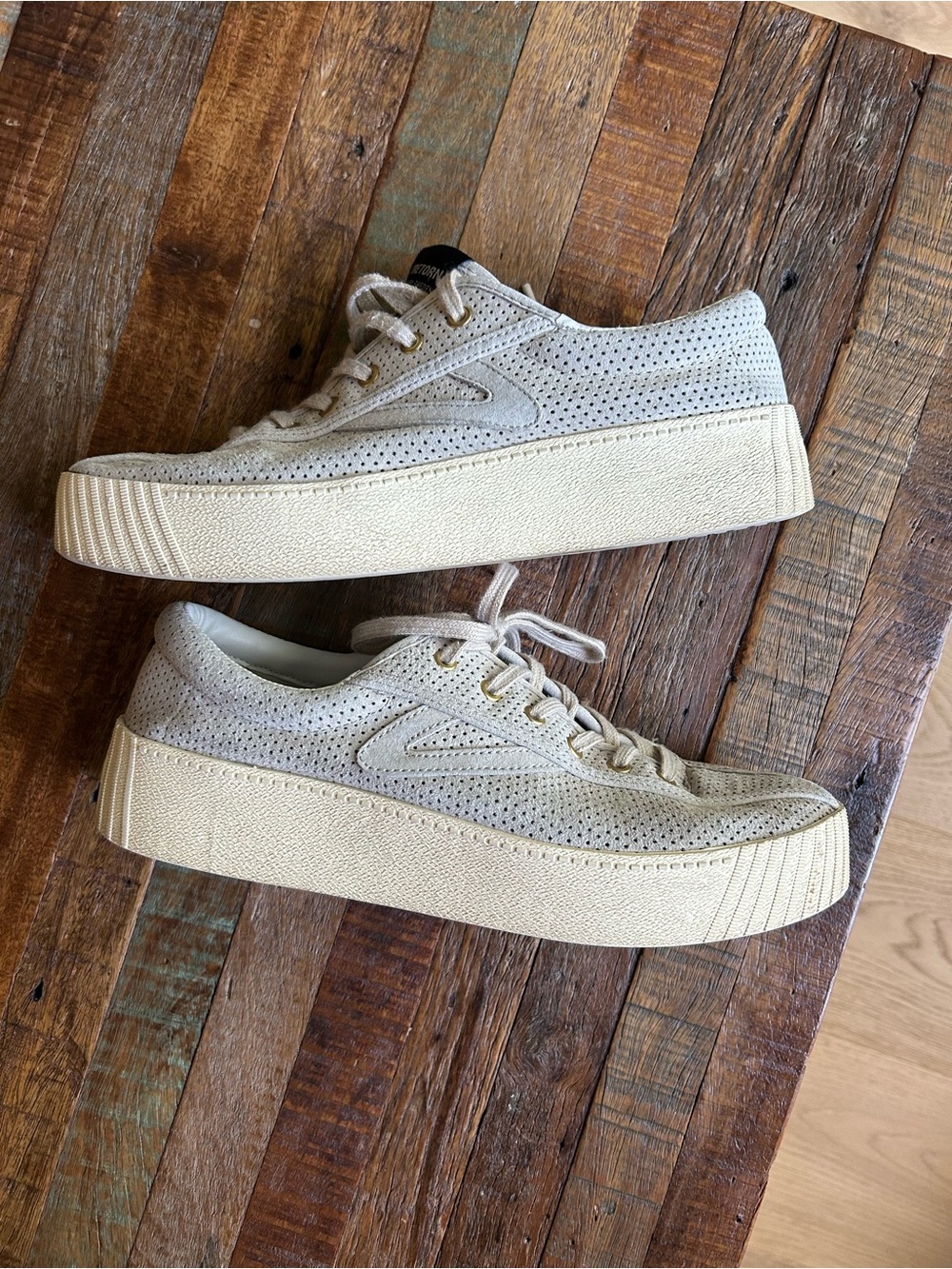 Tretorn Nylite 3 Bold Leather Sneakers